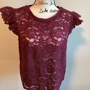 A New Day Lace Top